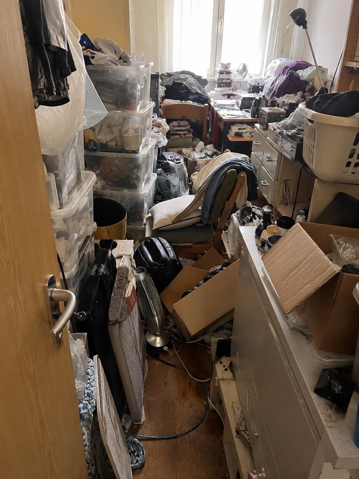 Typische Ausgangslage vor einer Wohnungsauflösung im Raum Frankfurt / Rhein-Main